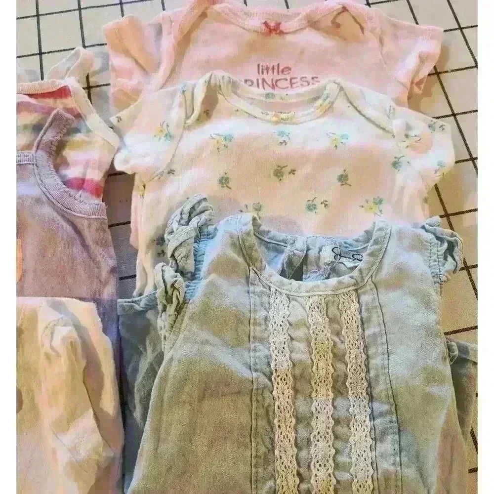 Baby Girl Spring/‎ Summer Outfit Bundle Set of 10\